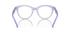 Emporio Armani EA3236 Shiny Striped Lilac #colour_shiny-striped-lilac