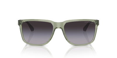 Emporio Armani EA4047 Shiny Transparent Green/Grey Gradient #colour_shiny-transparent-green-grey-gradient