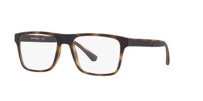 Emporio Armani EA4115 With Clip-on Matte Havana/Clear-Dark Brown-Dark Grey #colour_matte-havana-clear-dark-brown-dark-grey