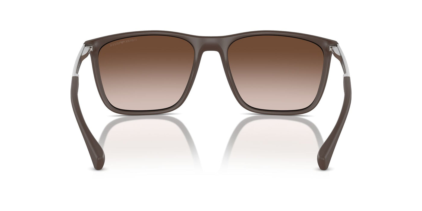 Emporio Armani EA4150 Matte Brown/Brown Gradient #colour_matte-brown-brown-gradient