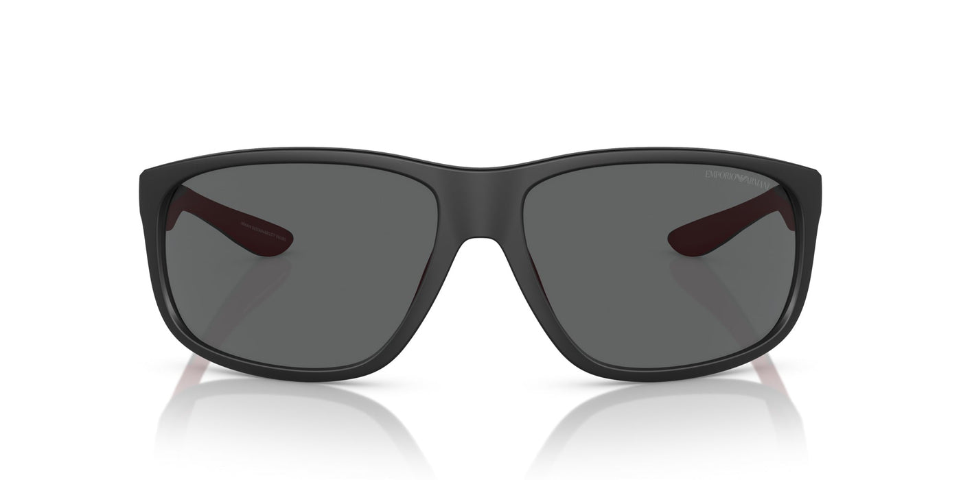 Emporio Armani EA4199U Matte Black/Dark Grey #colour_matte-black-dark-grey