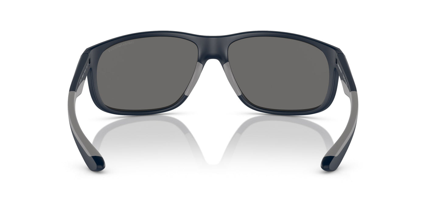 Emporio Armani EA4199U Matte Blue/Grey Silver Polarised Mirror #colour_matte-blue-grey-silver-polarised-mirror