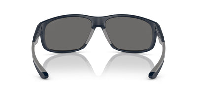 Emporio Armani EA4199U Matte Blue/Grey Silver Polarised Mirror #colour_matte-blue-grey-silver-polarised-mirror