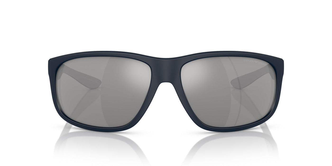 Emporio Armani EA4199U Matte Blue/Grey Silver Polarised Mirror #colour_matte-blue-grey-silver-polarised-mirror