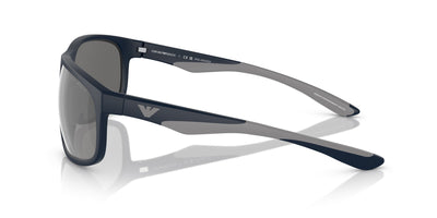 Emporio Armani EA4199U Matte Blue/Grey Silver Polarised Mirror #colour_matte-blue-grey-silver-polarised-mirror