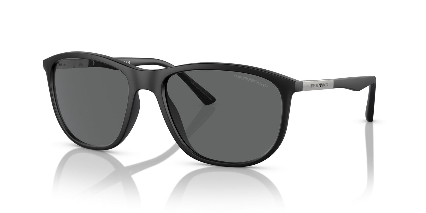 Emporio Armani EA4201 Matte Black/Dark Grey #colour_matte-black-dark-grey