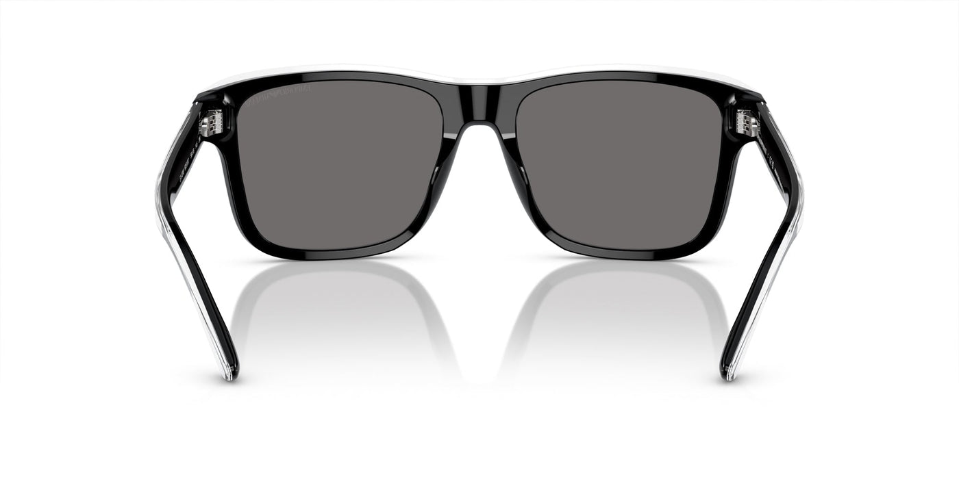 Emporio Armani EA4208 Shiny Black/Top Crystal/Dark Grey Polarised #colour_shiny-black-top-crystal-dark-grey-polarised