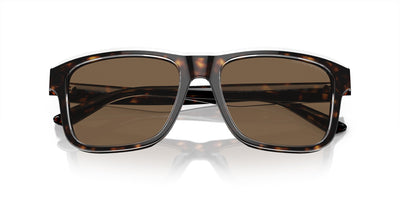 Emporio Armani EA4208 Shiny Havana/Top Crystal/Dark Brown #colour_shiny-havana-top-crystal-dark-brown