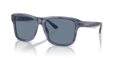 Emporio Armani EA4208 Shiny Blue/Top Smoke/Dark Blue #colour_shiny-blue-top-smoke-dark-blue