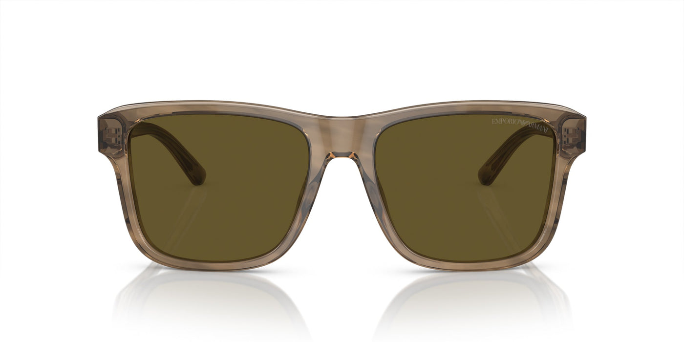 Emporio Armani EA4208 Shiny Green/Top Brown/Dark Brown #colour_shiny-green-top-brown-dark-brown