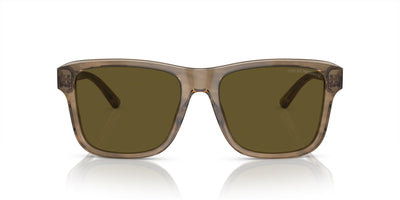 Emporio Armani EA4208 Shiny Green/Top Brown/Dark Brown #colour_shiny-green-top-brown-dark-brown