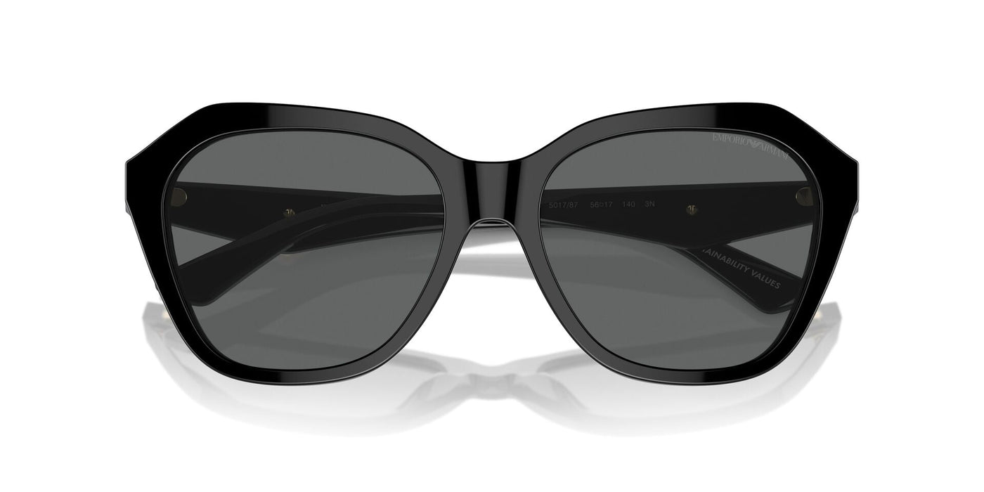 Emporio Armani EA4221 Shiny Black/Dark Grey #colour_shiny-black-dark-grey