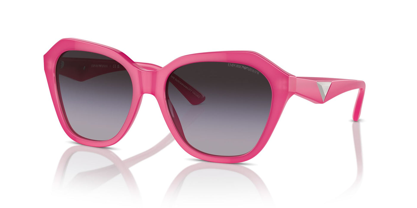 Emporio Armani EA4221 Shiny Opaline Fuchsia/Grey Gradient #colour_shiny-opaline-fuchsia-grey-gradient