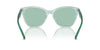 Emporio Armani EA4222U Shiny Striped Green/Green #colour_shiny-striped-green-green