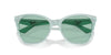 Emporio Armani EA4222U Shiny Striped Green/Green #colour_shiny-striped-green-green