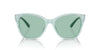 Emporio Armani EA4222U Shiny Striped Green/Green #colour_shiny-striped-green-green