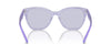 Emporio Armani EA4222U Shiny Striped Lilac/Lilac #colour_shiny-striped-lilac-lilac