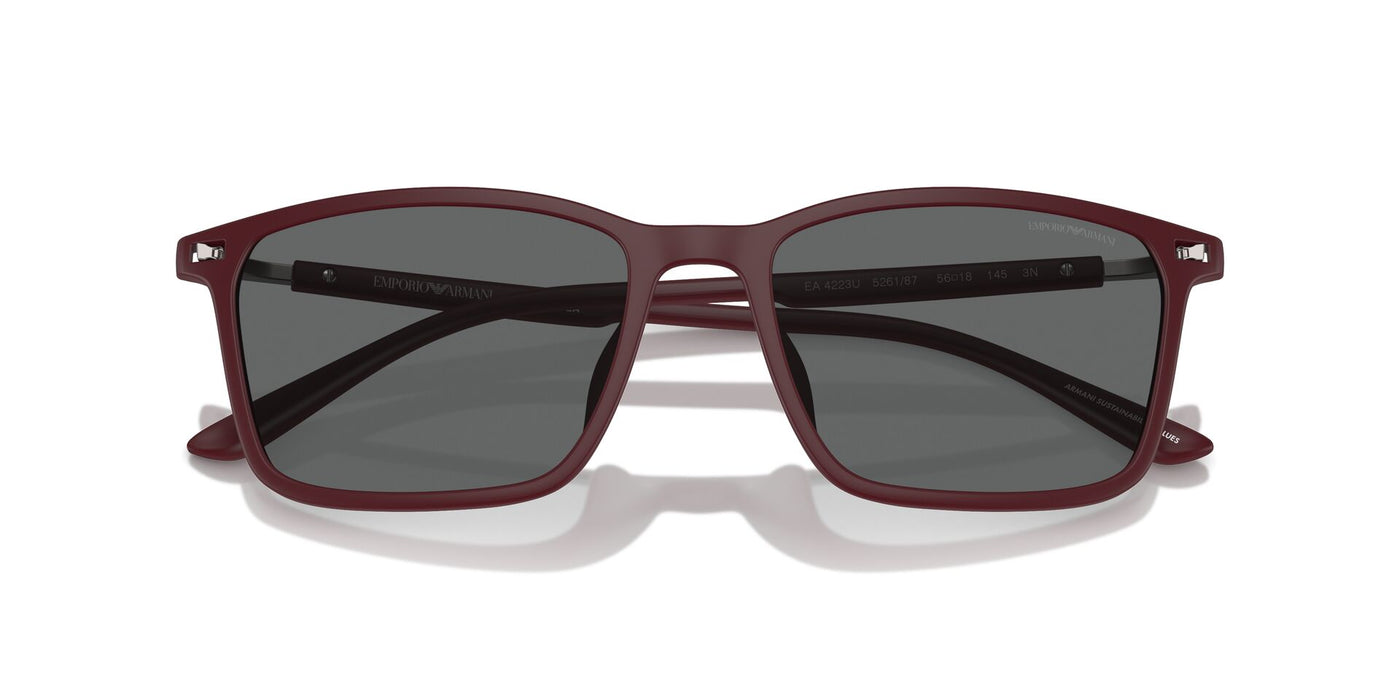 Emporio Armani EA4223U Matte Bordeaux/Dark Grey #colour_matte-bordeaux-dark-grey