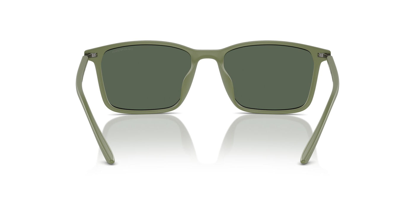 Emporio Armani EA4223U Matte Green/Dark Green #colour_matte-green-dark-green