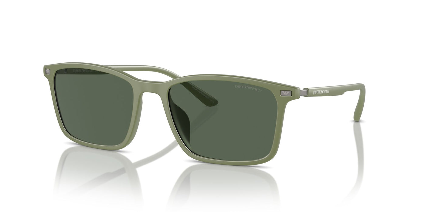 Emporio Armani EA4223U Matte Green/Dark Green #colour_matte-green-dark-green