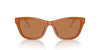 Emporio Armani EA4227U Opaline Orange/Brown #colour_opaline-orange-brown