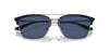 Emporio Armani EA4228 Shiny Blue/Matte Silver/Dark Blue #colour_shiny-blue-matte-silver-dark-blue