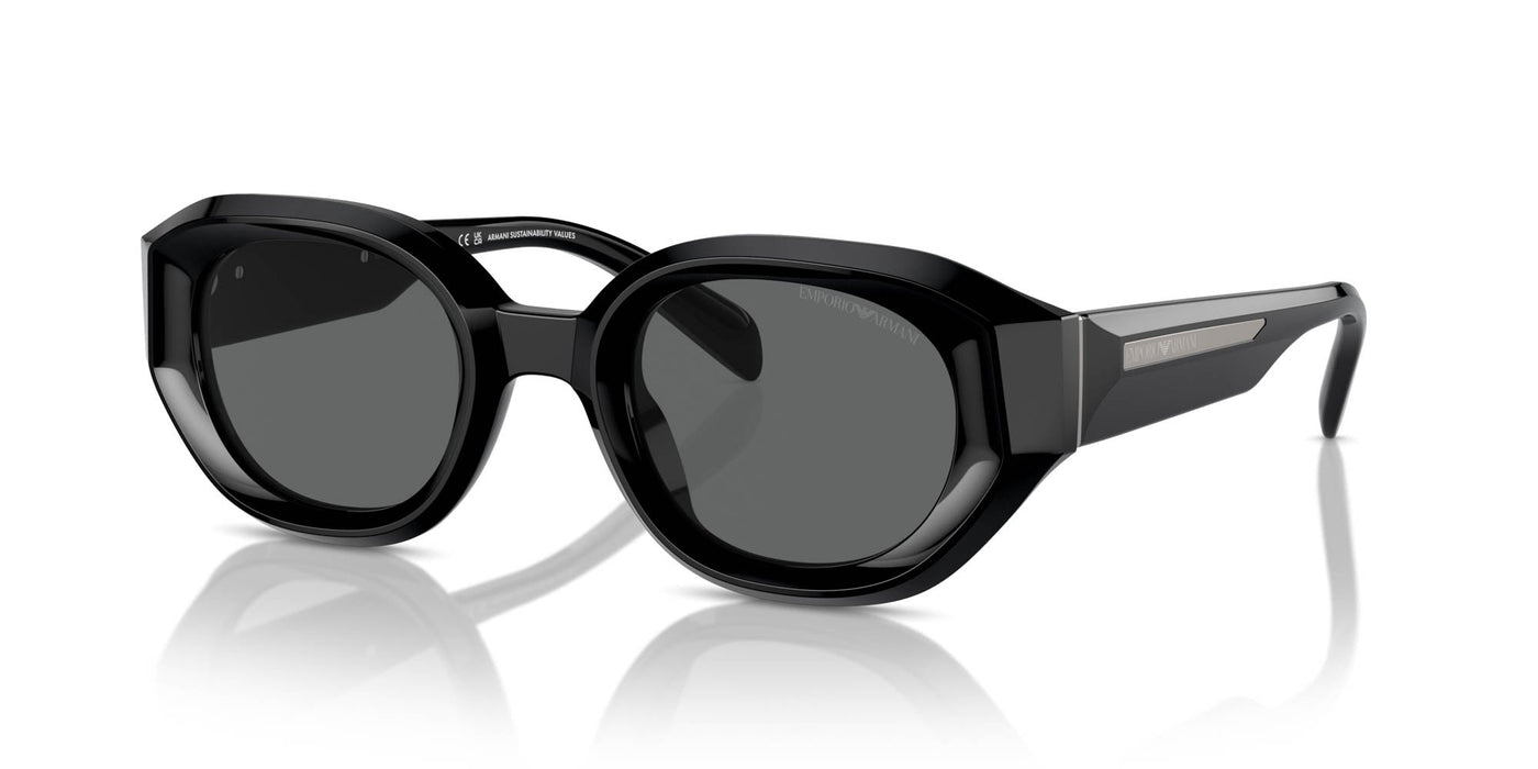 Emporio Armani EA4230U Shiny Black/Dark Grey #colour_shiny-black-dark-grey