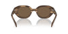Emporio Armani EA4230U Shiny Striped Brown/Dark Brown #colour_shiny-striped-brown-dark-brown