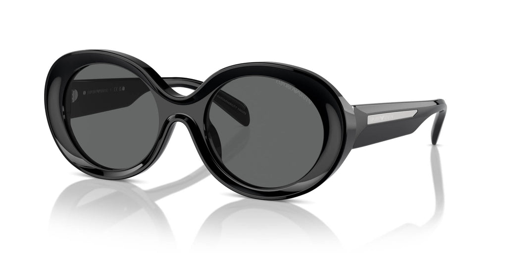 Emporio Armani EA4231U Shiny Black/Dark Grey #colour_shiny-black-dark-grey