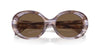 Emporio Armani EA4231U Striped Brown/Dark Brown #colour_striped-brown-dark-brown