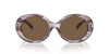 Emporio Armani EA4231U Striped Brown/Dark Brown #colour_striped-brown-dark-brown