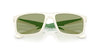 Emporio Armani EA4234U Matte White/Green #colour_matte-white-green