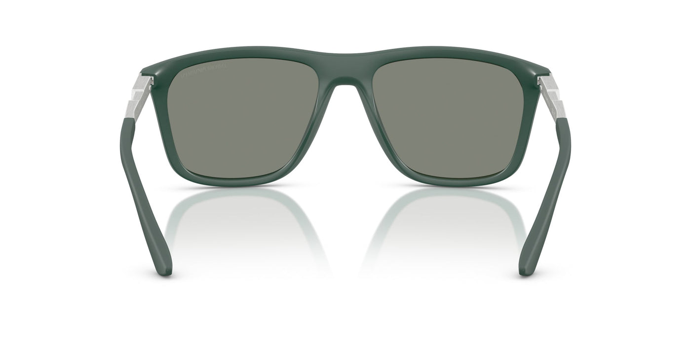 Emporio Armani EA4237 Matte Dark Green/Green Green Mirror #colour_matte-dark-green-green-green-mirror