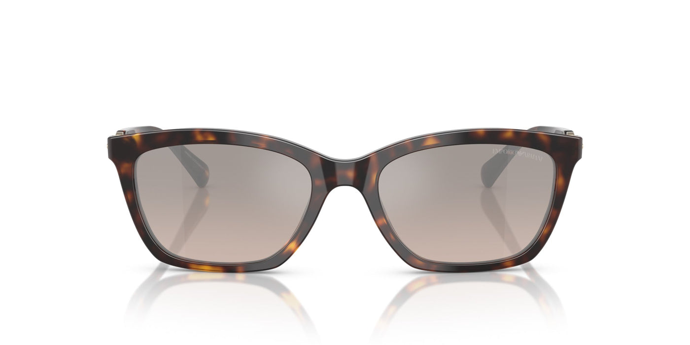 Emporio Armani EA4238 Shiny Havana/Brown Grad Grey Silver Mirror #colour_shiny-havana-brown-grad-grey-silver-mirror