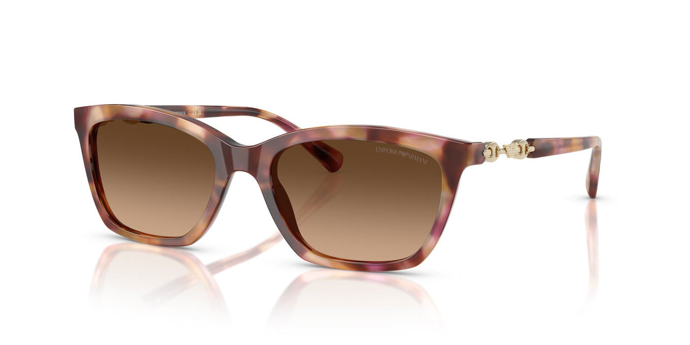 Emporio Armani EA4238 Shiny Havana Red/Brown Gradient #colour_shiny-havana-red-brown-gradient