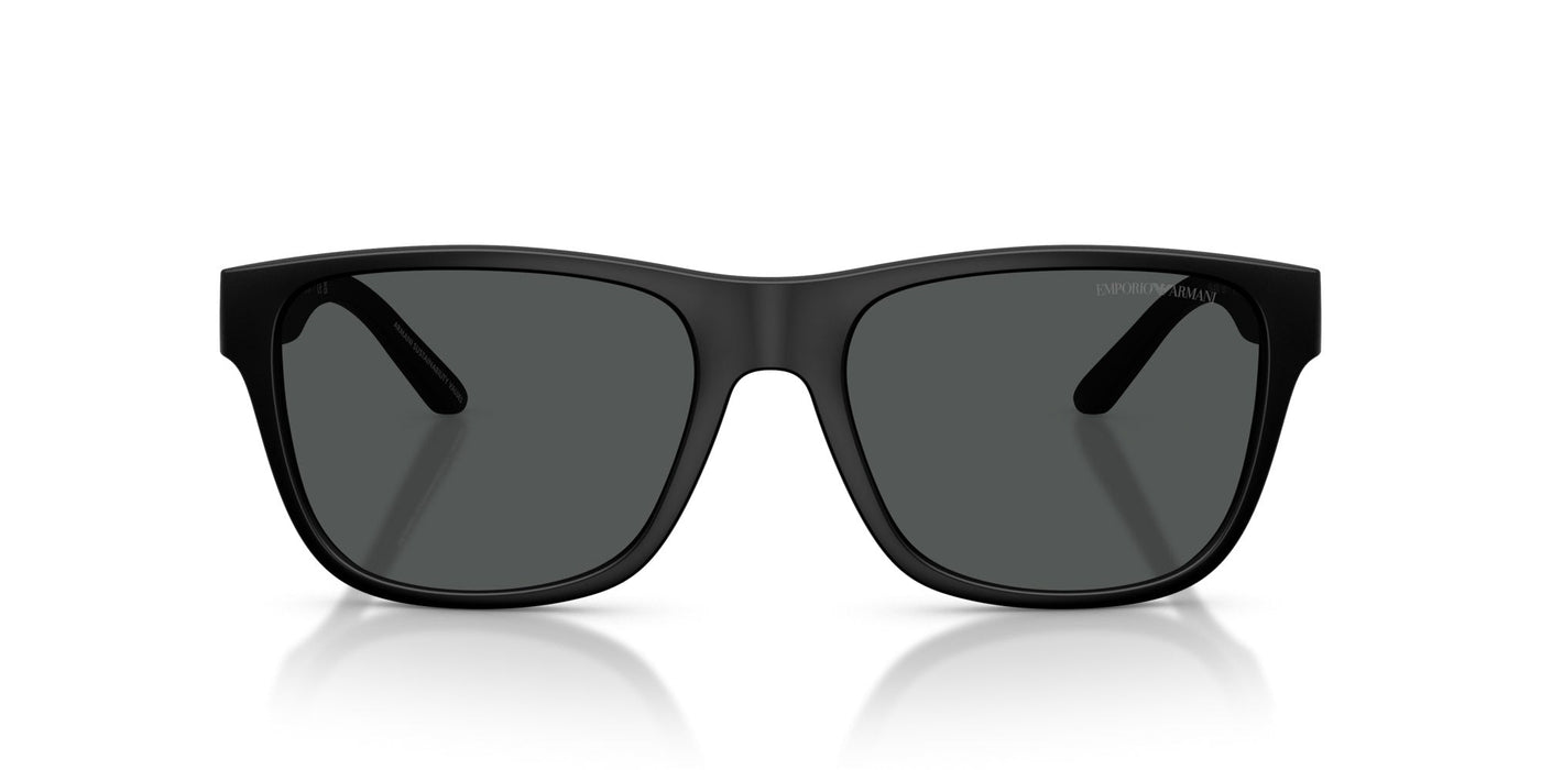 Emporio Armani EA4243 Matte Black/Dark Grey #colour_matte-black-dark-grey