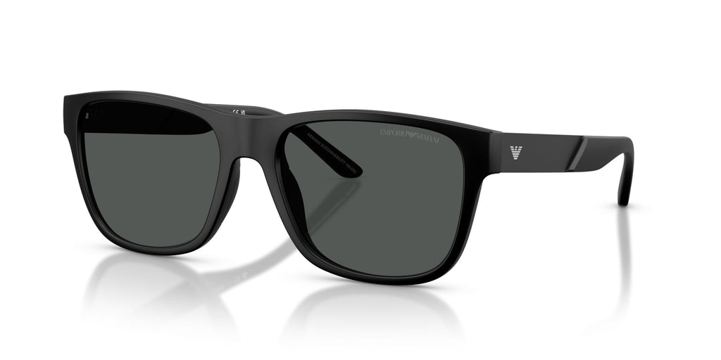 Emporio Armani EA4243 Matte Black/Dark Grey #colour_matte-black-dark-grey