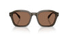 Emporio Armani EA4245U Shiny Transparent Grey/Dark Brown #colour_shiny-transparent-grey-dark-brown