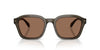 Emporio Armani EA4245U Shiny Transparent Grey/Dark Brown #colour_shiny-transparent-grey-dark-brown