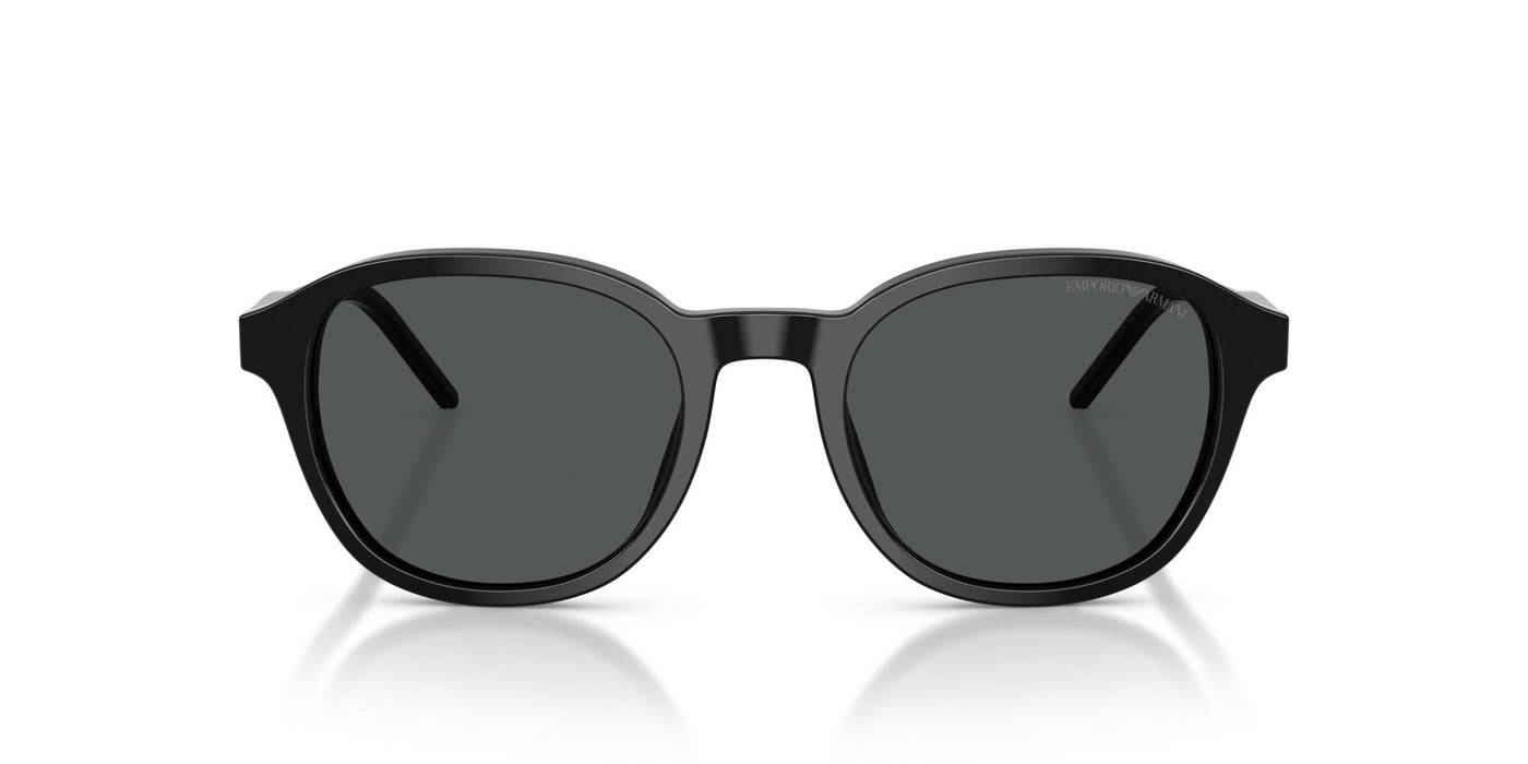 Emporio Armani EA4247U Shiny Black/Dark Grey #colour_shiny-black-dark-grey