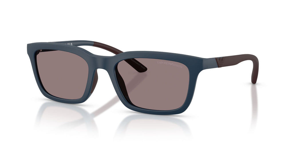 Emporio Armani EA4249U Matte Blue/Dark Purple #colour_matte-blue-dark-purple