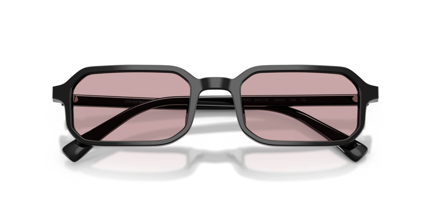 Emporio Armani EA4253U Shiny Black/Pink #colour_shiny-black-pink