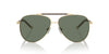 Michael Kors Portugal MK1146 Shiny Light Gold/Green Solid #colour_shiny-light-gold-green-solid