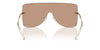Michael Kors London MK1148 Brown Solid Back Mirror/Brown Black #colour_brown-solid-back-mirror-brown-black