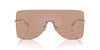 Michael Kors London MK1148 Brown Solid Back Mirror/Brown Black #colour_brown-solid-back-mirror-brown-black