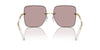 Michael Kors Quebec MK1150 Pink Solid Back Mirror/Pink Black #colour_pink-solid-back-mirror-pink-black