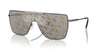 Michael Kors Snowmass MK1152 Matte Gunmetal/MK Mirror #colour_matte-gunmetal-mk-mirror