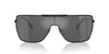 Michael Kors Snowmass MK1152 Shiny Black/Dark Grey Mirror #colour_shiny-black-dark-grey-mirror