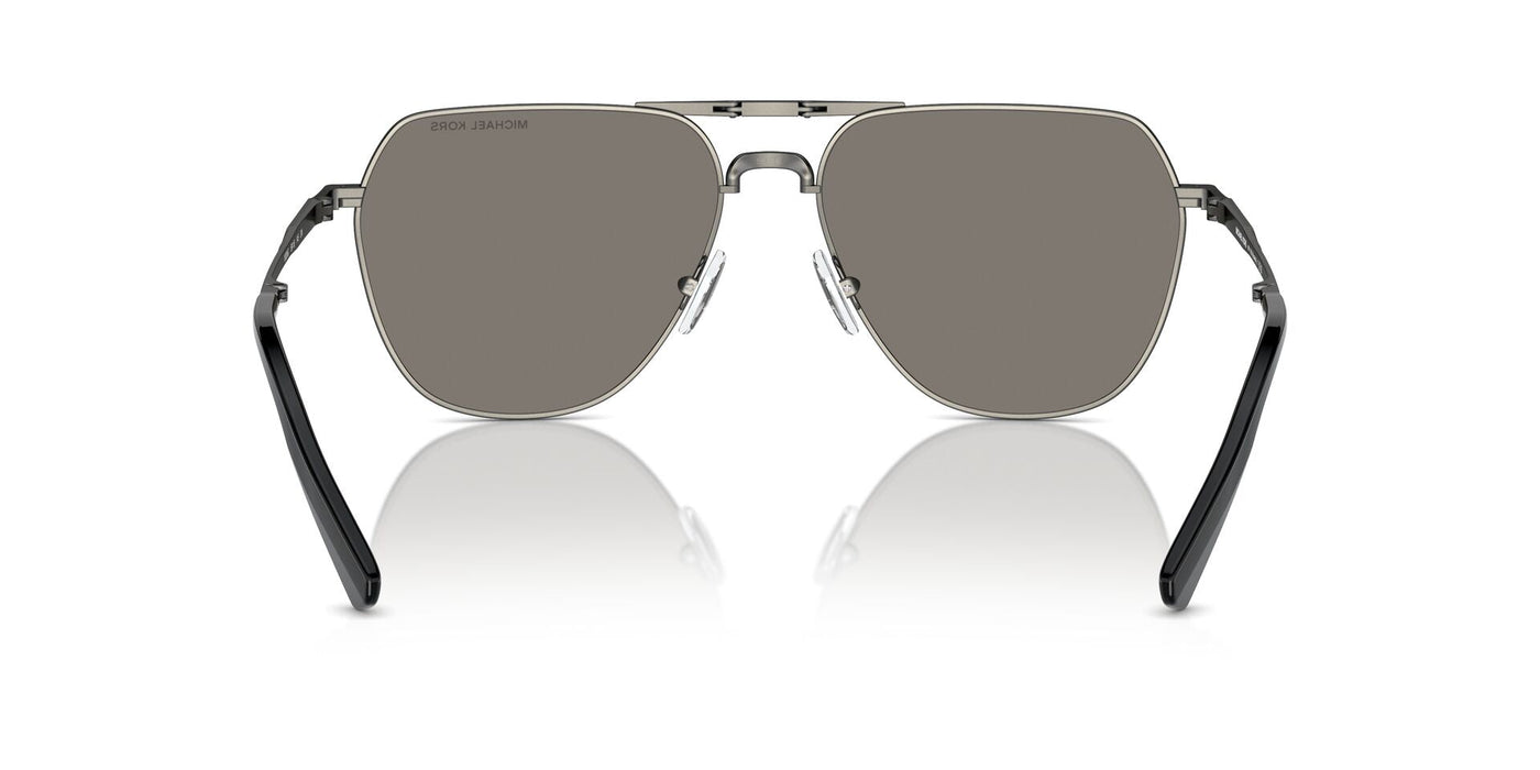 Michael Kors Keswick MK1156 Shiny Gunmetal/Silver Mirror #colour_shiny-gunmetal-silver-mirror