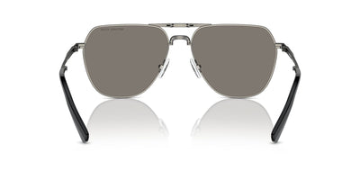 Michael Kors Keswick MK1156 Shiny Gunmetal/Silver Mirror #colour_shiny-gunmetal-silver-mirror